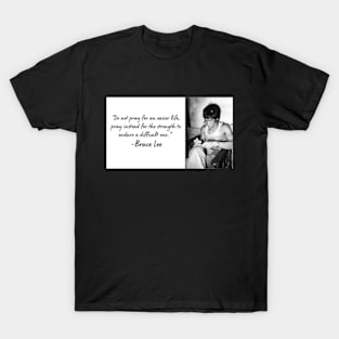 Wise Quote 3 - Bruce Lee T-Shirt